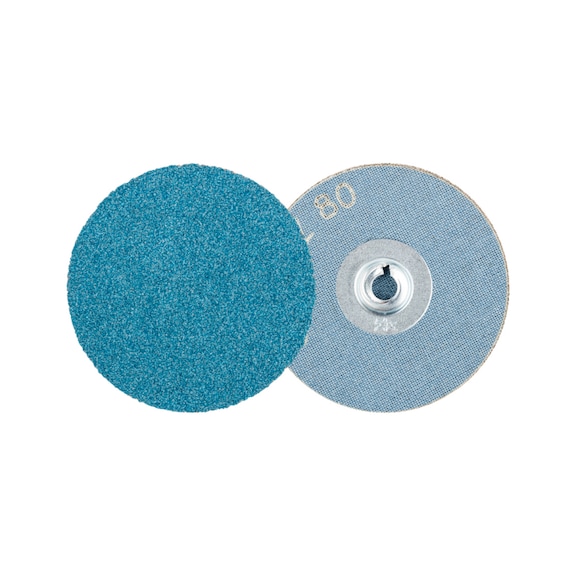 PFERD COMBIDISC zirconium abrasive sheet CD diameter 50mm Z80 for hardened steel - Abrasive tool made of abrasive on a base
