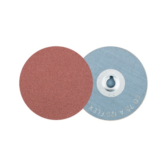 PFERD COMBIDISC corundum sanding sheet CD diameter 75 mm A120 FLEX toolmaking - Abrasive tool made of abrasive on a base