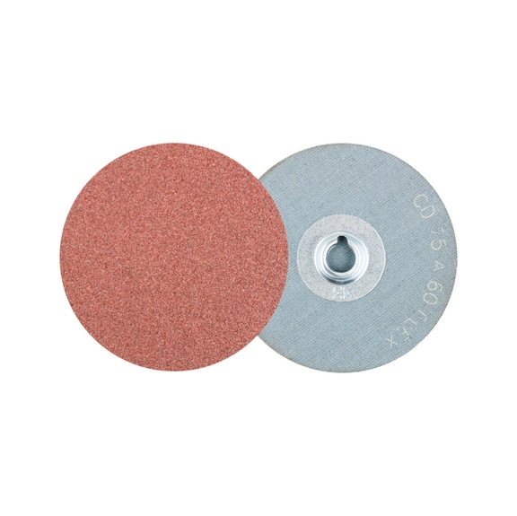 PFERD COMBIDISC Korund Schleifblatt CD Durchmesser 75mm A60 FLEX für Werkzeugbau - Schleifwerkzeug aus Schleifmittel auf Unterlage