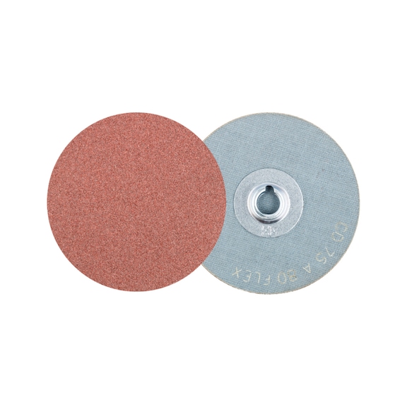 PFERD COMBIDISC corundum sanding sheet CD diameter 75mm A80 FLEX for toolmaking - Abrasive tool made of abrasive on a base