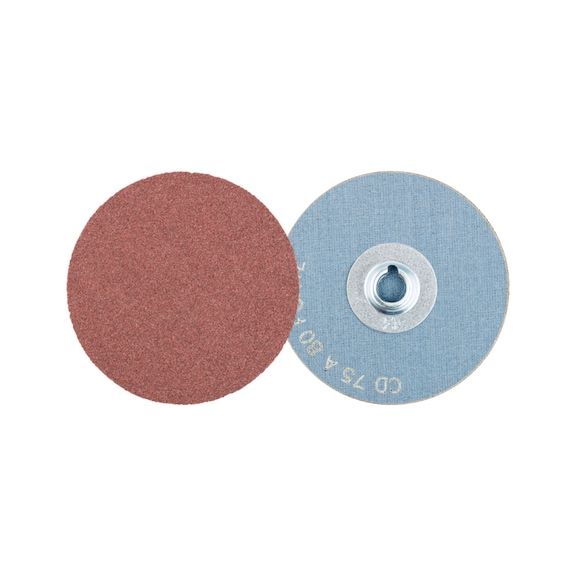 PFERD COMBIDISC aluminium oxide sanding sheet CD diameter 75 mm A80 FORTE high stock removal - Abrasive tool made of abrasive on a base