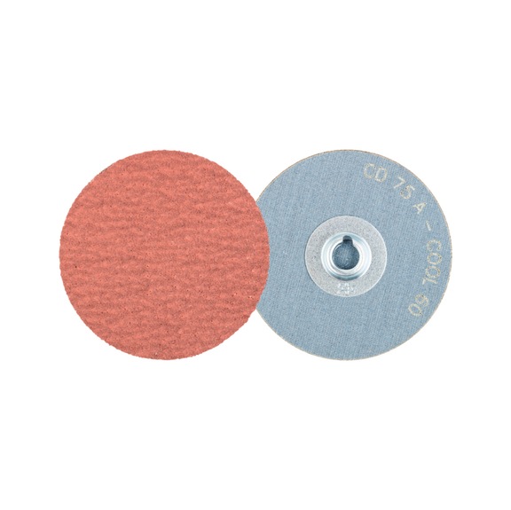 PFERD COMBIDISC corundum sanding sheet CD diameter 75 mm A60 COOL for stainless steel - Abrasive tool made of abrasive on a base