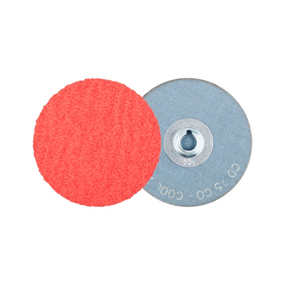 PFERD COMBIDISC ceramic grit sanding sheet CD diameter 75mm CO-COOL24 for steel - Abrasive tool made of abrasive on a base