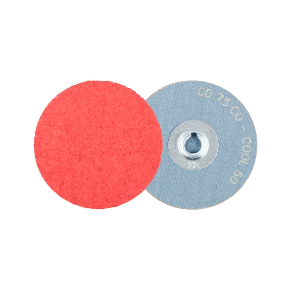 PFERD COMBIDISC ceramic grit sanding sheet CD diameter 75mm CO-COOL60 for steel - Abrasive tool made of abrasive on a base