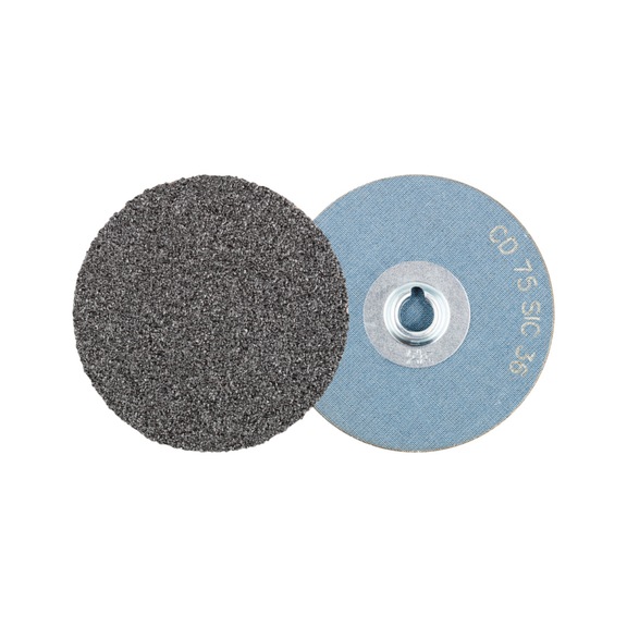 PFERD COMBIDISC SIC abrasive sheet CD diameter 75 mm SIC36 for hard non-ferrous metals - Abrasive tool made of abrasive on a base