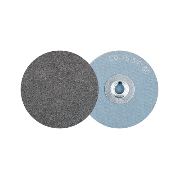PFERD COMBIDISC SIC abrasive sheet CD diameter 75 mm SIC80 for hard non-ferrous metals - Abrasive tool made of abrasive on a base