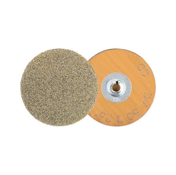 PFERD COMBIDISC Diamant Schleifblatt CD Durchmesser 50mm D251/P 60 für Titan - Schleifwerkzeug aus Schleifmittel auf Unterlage