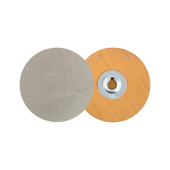 PFERD COMBIDISC diamond abrasive sheet CD diameter 75 mm D76/P 220 for titanium - Abrasive tool made of abrasive on a base