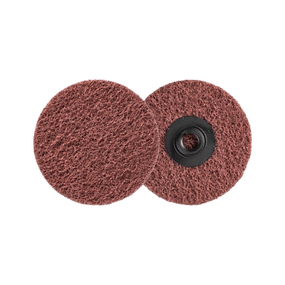 PFERD COMBIDISC weiche Vliesronde CD Durchmesser 75 mm A180 zum Reinigen - Schleifwerkzeug aus Schleifmittel auf Unterlage