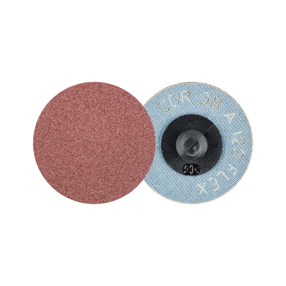 PFERD COMBIDISC corundum sanding sheet CDR diameter 38 mm A120 FLEX toolmaking - Abrasive tool made of abrasive on a base