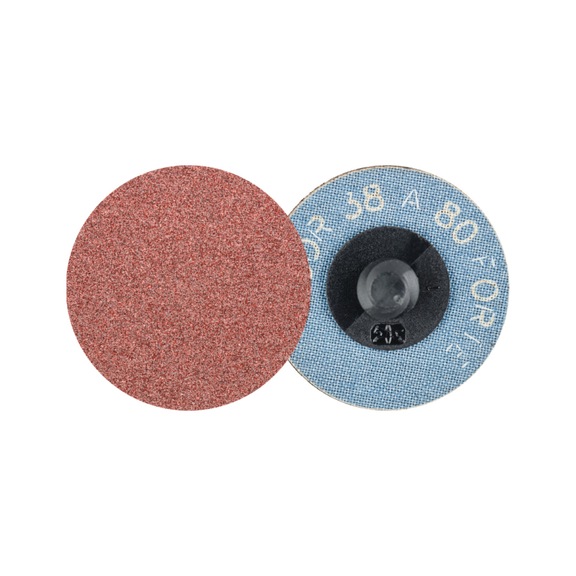 PFERD COMBIDISC corundum sanding sheet CDR diameter 38 mm A80 FORTE high stock removal - Abrasive tool made of abrasive on a base