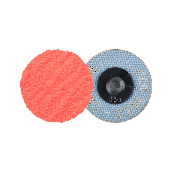 PFERD COMBIDISC ceramic grit sanding sheet CDR diameter 38 mm CO-COOL36 steel - Abrasive tool made of abrasive on a base
