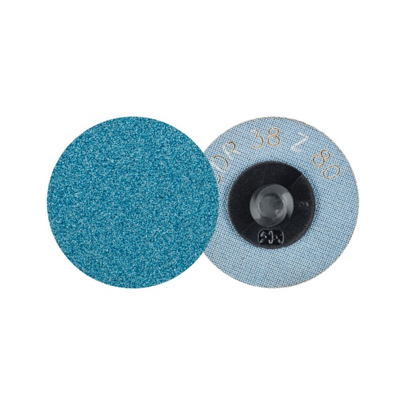 PFERD COMBIDISC zirconium abrasive sheet CDR diameter 38 mm Z80 - Abrasive tool made of abrasive on a base