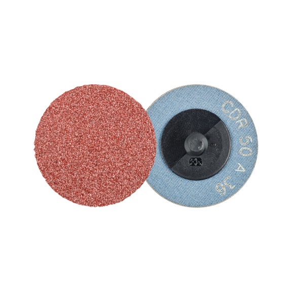 PFERD COMBIDISC corundum sanding sheet CDR diameter 50mm A36 universal - Abrasive tool made of abrasive on a base