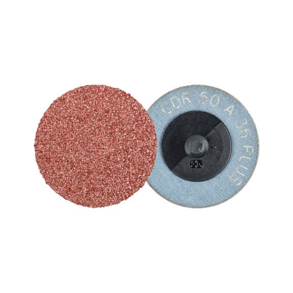 PFERD COMBIDISC corundum sanding sheet CDR diameter 50mm A36 PLUS robust - Abrasive tool made of abrasive on a base