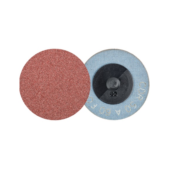 PFERD COMBIDISC corundum sanding sheet CDR diameter 50mm A60 FORTE high stock removal - Abrasive tool made of abrasive on a base