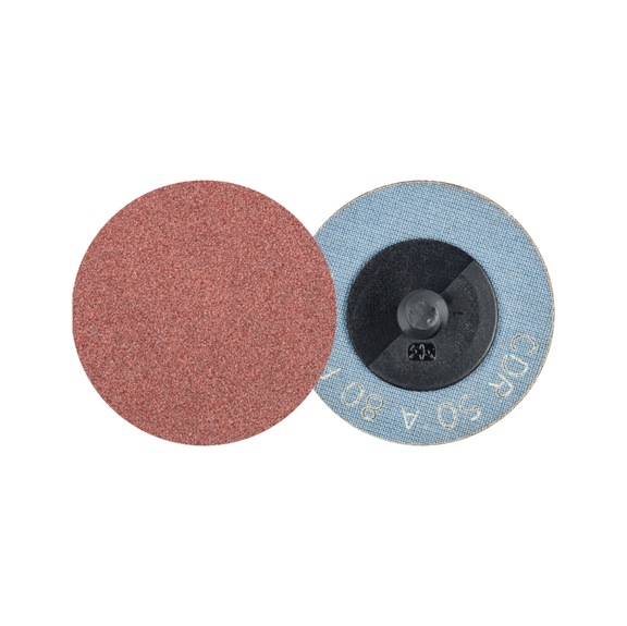 PFERD COMBIDISC corundum sanding sheet CDR diameter 50mm A80 FORTE high stock removal - Abrasive tool made of abrasive on a base