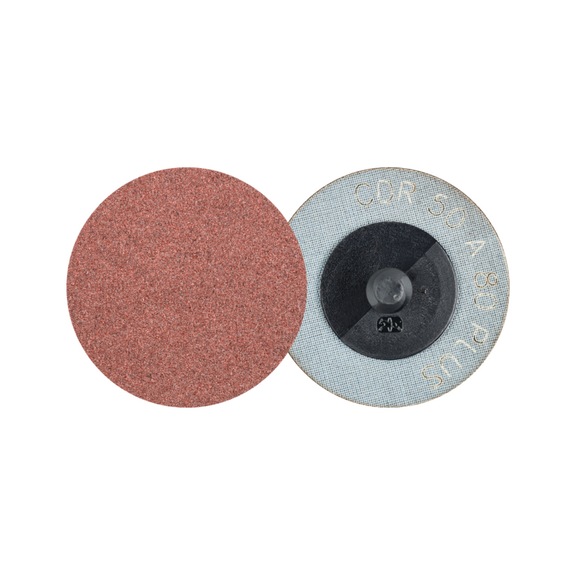 PFERD COMBIDISC corundum sanding sheet CDR diameter 50mm A80 PLUS robust - Abrasive tool made of abrasive on a base