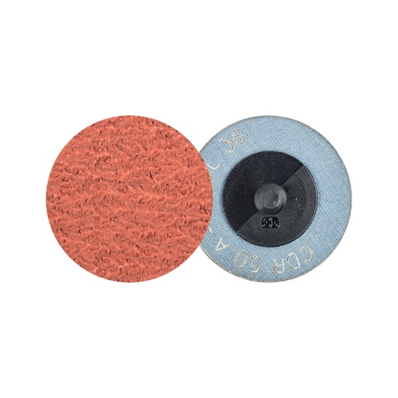 PFERD COMBIDISC corundum sanding sheet CDR diameter 50mm A36 COOL for stainless steel - Abrasive tool made of abrasive on a base
