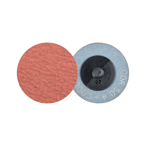 PFERD COMBIDISC corundum sanding sheet CDR diameter 50mm A60 COOL for stainless steel - Abrasive tool made of abrasive on a base