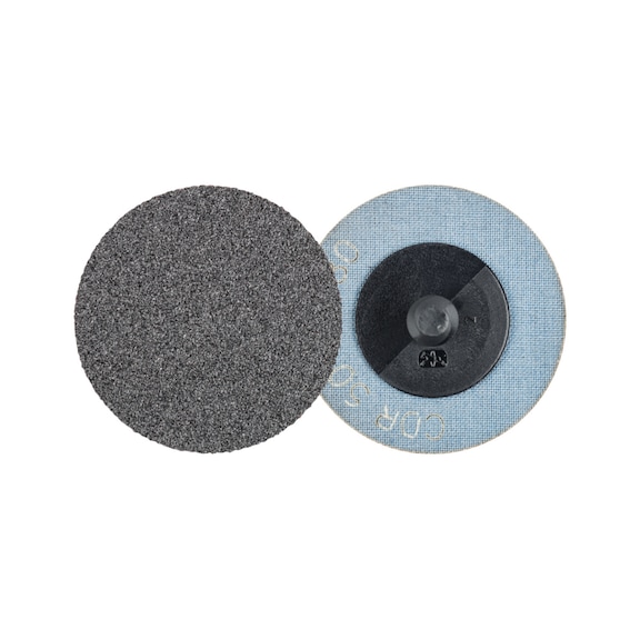 PFERD COMBIDISC SIC abrasive sheet CDR diameter 50mm SIC80 for hard non-ferrous metals - Abrasive tool made of abrasive on a base