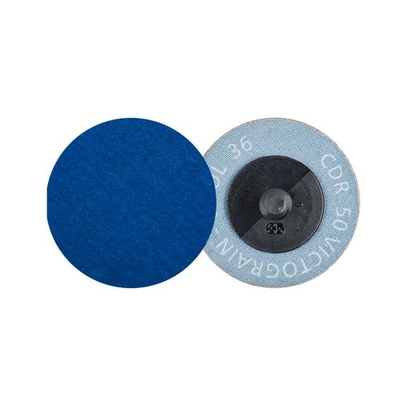 PFERD COMBIDISC abrasive sheet CDR diameter 50mm VICTOGRAIN-COOL36 for steel - Abrasive tool made of abrasive on a base