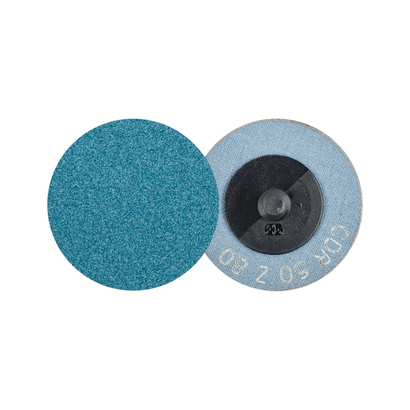 PFERD COMBIDISC zirconium abrasive sheet CDR diameter 50 mm Z80 - Abrasive tool made of abrasive on a base