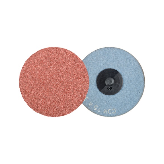 PFERD COMBIDISC corundum sanding sheet CDR diameter 75 mm A36 universal - Abrasive tool made of abrasive on a base