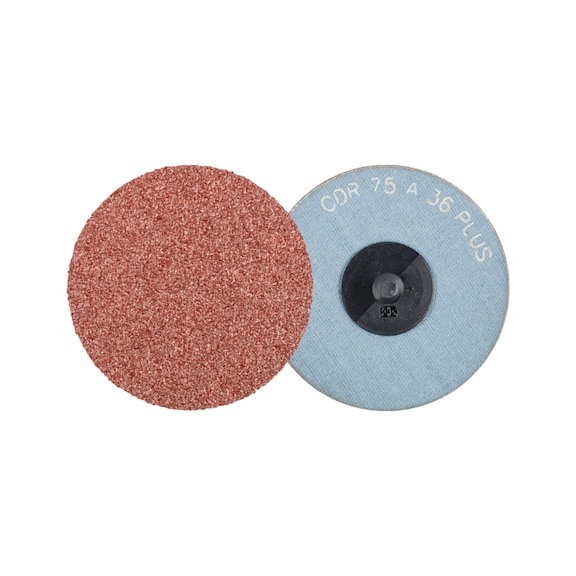 PFERD COMBIDISC corundum sanding sheet CDR diameter 75 mm A36 PLUS robust - Abrasive tool made of abrasive on a base