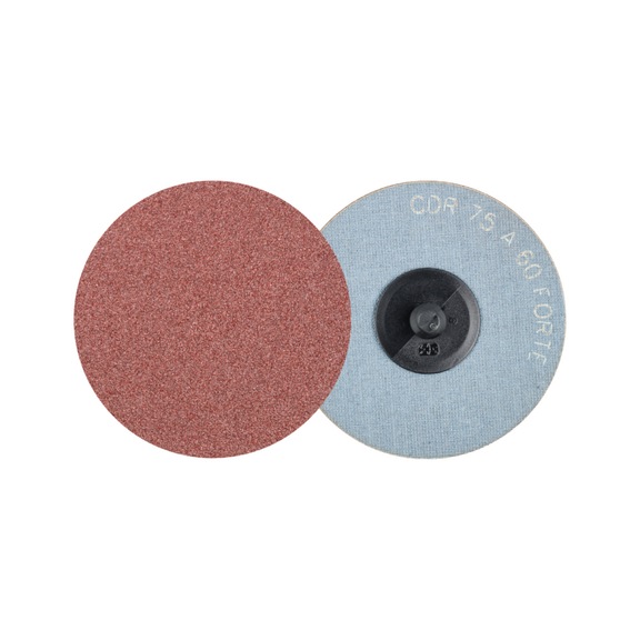 PFERD COMBIDISC corundum sanding sheet CDR diameter 75 mm A60 FORTE high stock removal - Abrasive tool made of abrasive on a base