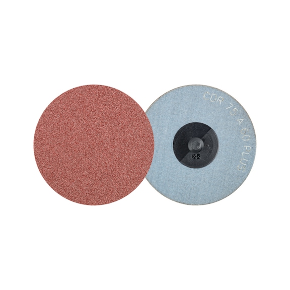 PFERD COMBIDISC corundum sanding sheet CDR diameter 75 mm A60 PLUS robust - Abrasive tool made of abrasive on a base