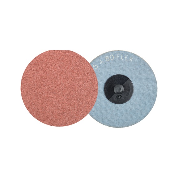 PFERD COMBIDISC Korund Schleifblatt CDR Durchmesser 75 mm A80 FLEX Werkzeugbau - Schleifwerkzeug aus Schleifmittel auf Unterlage