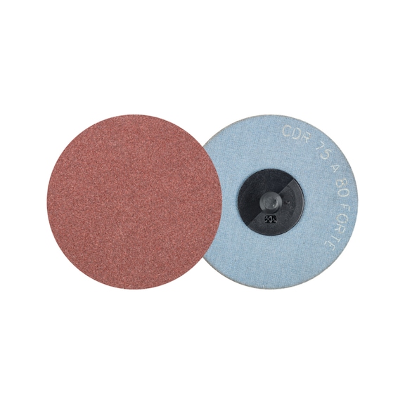 PFERD COMBIDISC corundum sanding sheet CDR diameter 75 mm A80 FORTE high stock removal - Abrasive tool made of abrasive on a base