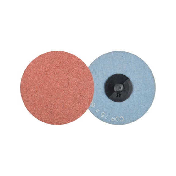 PFERD COMBIDISC corundum sanding sheet CDR diameter 75 mm A80 universal - Abrasive tool made of abrasive on a base