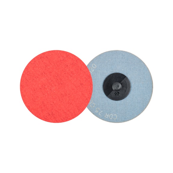 PFERD COMBIDISC ceramic grit sanding sheet CDR diameter 75 mm CO-COOL120 steel - Abrasive tool made of abrasive on a base