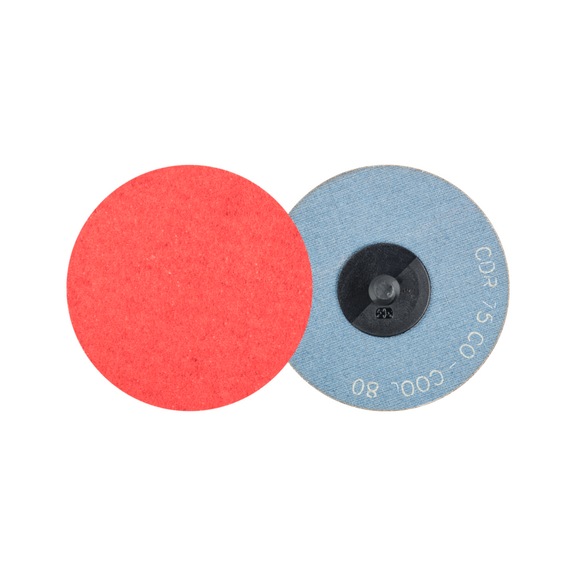 PFERD COMBIDISC ceramic grit sanding sheet CDR diameter 75 mm CO-COOL80 steel - Abrasive tool made of abrasive on a base