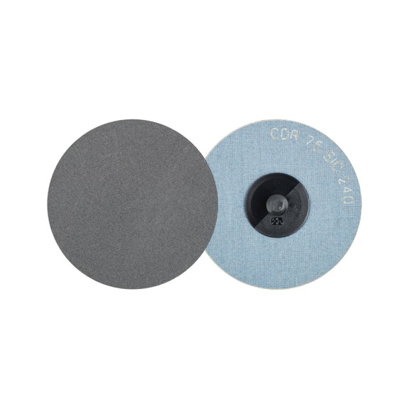 PFERD COMBIDISC SIC sanding sheet CDR diameter 75 mm SIC240 for non-ferrous metals - Abrasive tool made of abrasive on a base