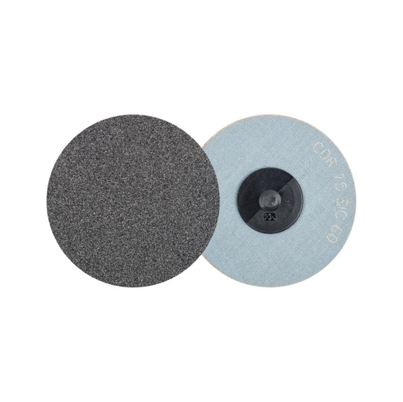PFERD COMBIDISC SIC sanding sheet CDR diameter 75 mm SIC60 for non-ferrous metals - Abrasive tool made of abrasive on a base