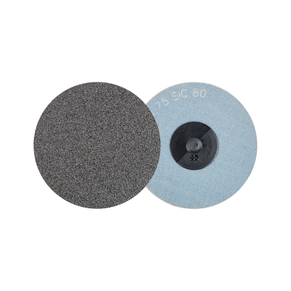 PFERD COMBIDISC SIC sanding sheet CDR diameter 75 mm SIC80 for non-ferrous metals - Abrasive tool made of abrasive on a base