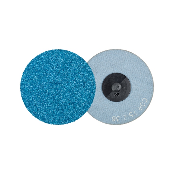 PFERD COMBIDISC zirconium abrasive sheet CDR diameter 75 mm Z36 - Abrasive tool made of abrasive on a base