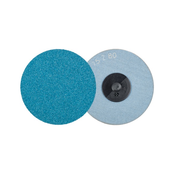 PFERD COMBIDISC zirconium abrasive sheet CDR diameter 75 mm Z80 - Abrasive tool made of abrasive on a base