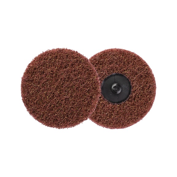 PFERD COMBIDISC weiche Vliesronde CDR Durchmesser 75 mm A100 zum Reinigen - Schleifwerkzeug aus Schleifmittel auf Unterlage