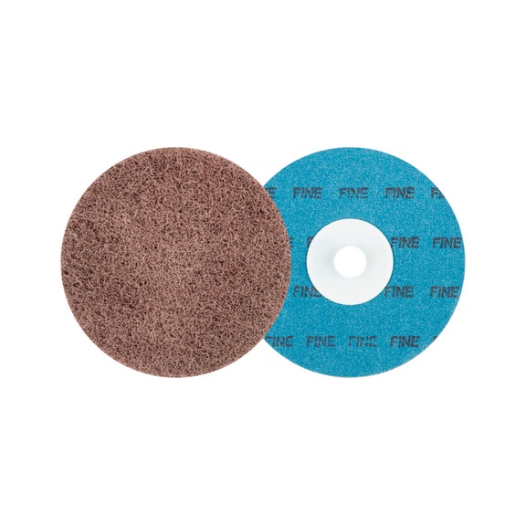PFERD COMBIDISC soft fleece probe CDR diameter 75 mm A180 for cleaning - Abrasive tool made of abrasive on a base