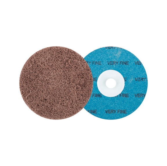 PFERD COMBIDISC weiche Vliesronde CDR Durchmesser 75 mm A280 zum Reinigen - Schleifwerkzeug aus Schleifmittel auf Unterlage