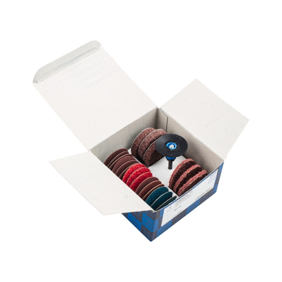 PFERD COMBIDISC set 22-piece diameter 50mm - Abrasive tool made of abrasive on a base
