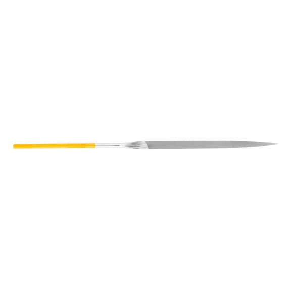 PFERD CORINOX needle file high surface hardness flat point 180mm Swiss cut 0 - Needle file