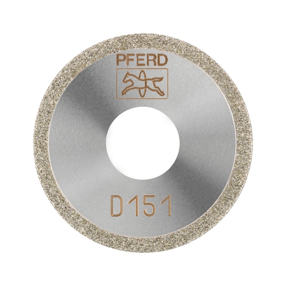 PFERD Diamant-Trennscheibe D1A1R 30x1,0x10,0mm D151 mittel für Glas Keramik - Schleifwerkzeug mit Diamant oder Bornitrid mit Bohrung