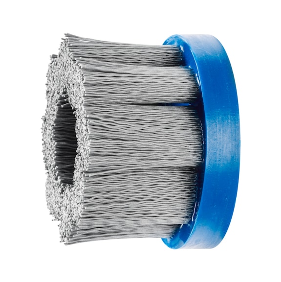 PFERD COMPOSITE FLEX disk brush DBU diameter 76x22.2 bore 0.55 grit 320 - Cup brush