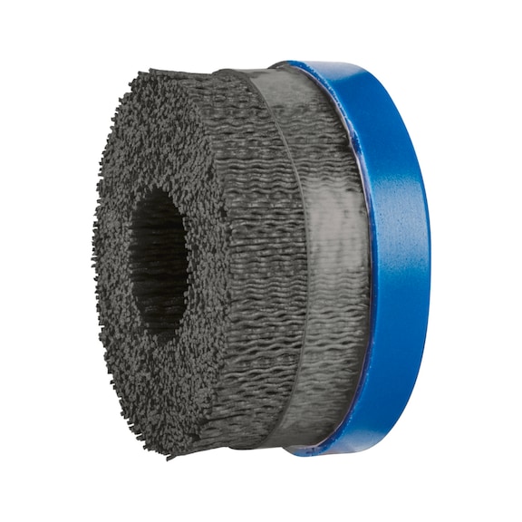 PFERD COMPOSITE Tellerbürste DBUR Durchmesser 100x22,2mm Bohrung 1,10mm Korn 120 - Topfbürste