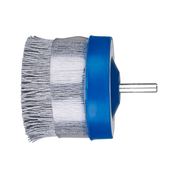 PFERD COMPOSITE disk brush DBUR 63 mm shaft 6 mm SiC filament 0.55 mm - Cup brush